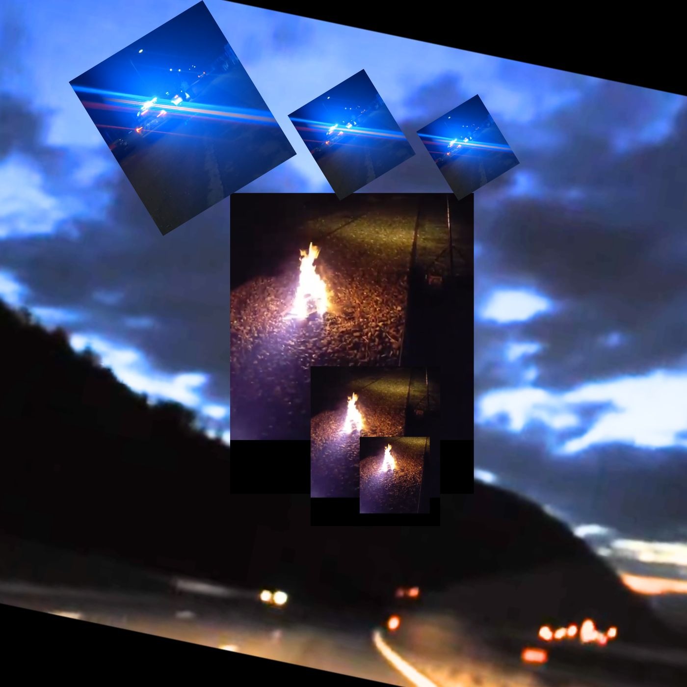 La nuit en cendres